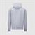 F1 FW LARGE LOGO HOODED SWEAT GREY
