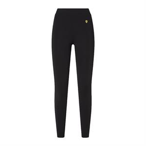 FERRARI WOMENS LEGGINS  BLACK