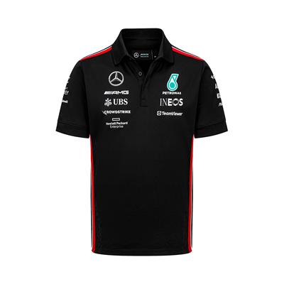 MAPF1 RP MENS POLO BLACK