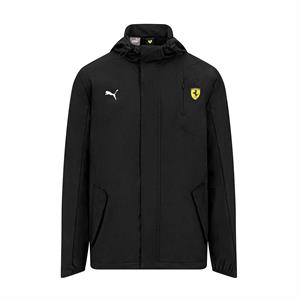 SCUDERIA FERRARI FW MENS RAINJACKET BLACK