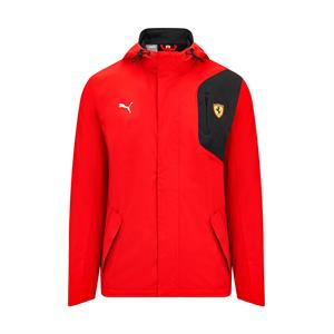 SCUDERIA FERRARI FW MENS RAINJACKET RED