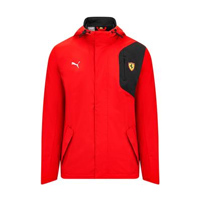 SCUDERIA FERRARI FW MENS RAINJACKET RED