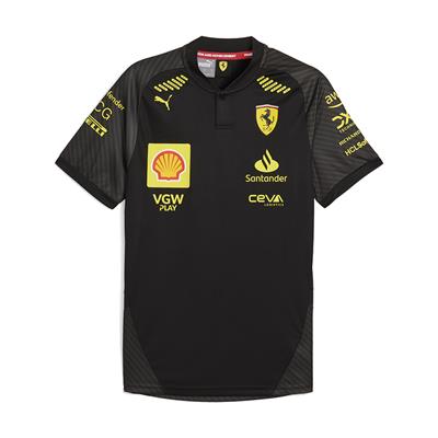 SCUDERIA FERRARI TEAM MONZA TEE  BLACK