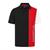 PORSCHE FW MENS STRIPE POLO  BLACK