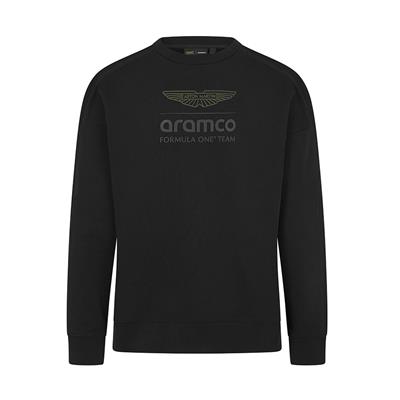 AMF1 FW LOGO STEALTH CREW SWEAT