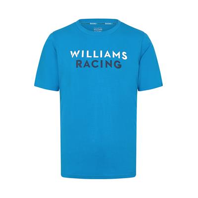 WILLIAMS RACING FW MENS LOGO TEE ELECTRIC BLU