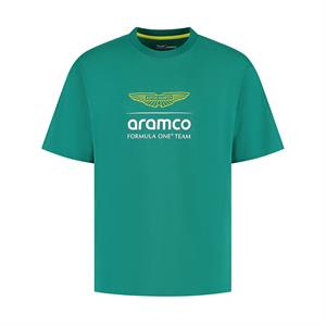 ASTON MARTIN FW MENS LARGE LOGO TEE