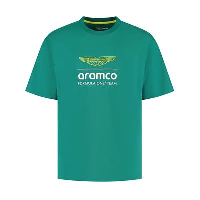 ASTON MARTIN FW MENS LARGE LOGO TEE
