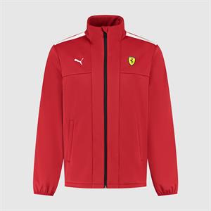 SCUDERIA FERRARI FW SOFTSHELL JACKET DARK CHERRY