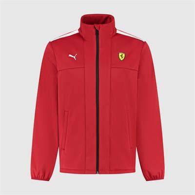 SCUDERIA FERRARI FW SOFTSHELL JACKET DARK CHERRY
