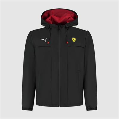 SCUDERIA FERRARI FW RAINJACKET BLACK