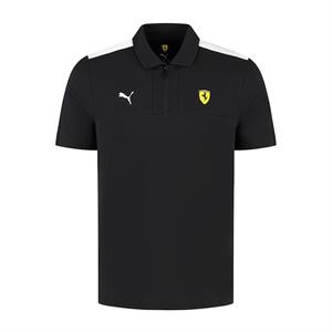 SCUDERIA FERRARI FW MENS POLO BLACK