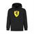 SCUDERIA FERRARI FW LARGE SHIELD HOODY BLACK