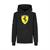 SCUDERIA FERRARI FW KIDS LARGE SHIELD HOODY BLACK