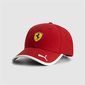 SCUDERIA FERRARI FW KIDS CLASSIC CAP DARK CHERRY