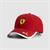SCUDERIA FERRARI FW KIDS CLASSIC CAP DARK CHERRY