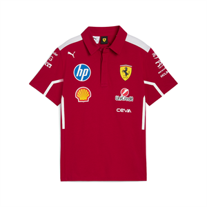 SCUDERIA FERRARI TEAM POLO DARK CHERRY