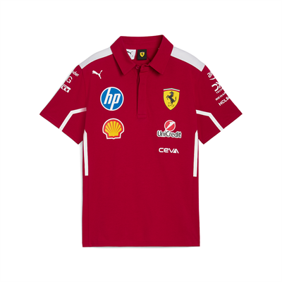 SCUDERIA FERRARI TEAM POLO DARK CHERRY