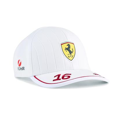 SCUDERIA FERRARI LECLERC SE MIAMI WHITE
