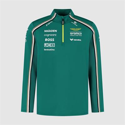 ASTON MARTIN RP MENS TEAM 1/4 ZIP