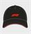 F1 FW SMALL LOGO CAP BLACK