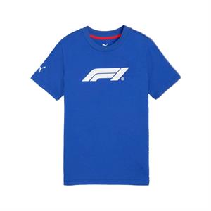 F1 FW KIDS LOGO TEE 180G BLUE