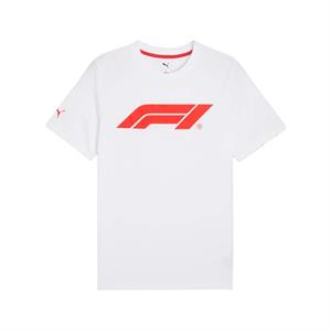 F1 ESS MENS LOGO TEE 180G WHITE