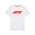 F1 ESS MENS LOGO TEE 180G WHITE