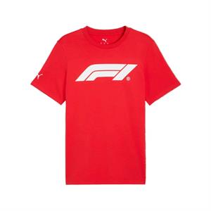 F1 ESS MENS LOGO TEE 180G RED
