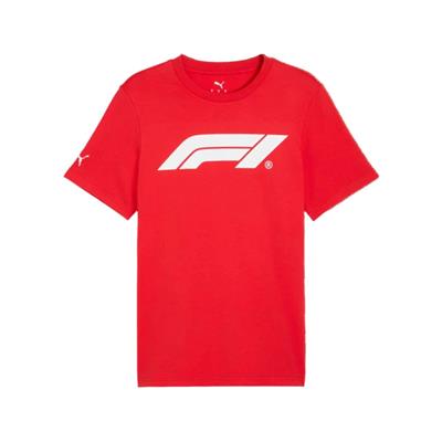 F1 ESS MENS LOGO TEE 180G RED