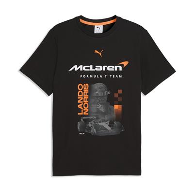 MCLAREN FW NORRIS TEE BLACK 2026