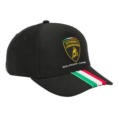 CAP LAMBORGHINI TRICOLORE BLACK