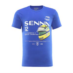 SENNA GRAPHIC TEE MENS BLUE