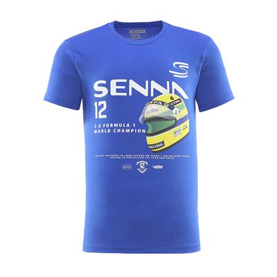 SENNA GRAPHIC TEE MENS BLUE