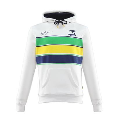 SENNA PULLOVER HOODIE MENS WHITE