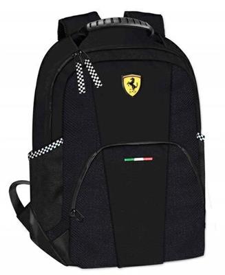 SCUDERIA FERRARI  SCHOOL BACKPACK BLACK