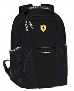 SCUDERIA FERRARI  SCHOOL BACKPACK BLACK
