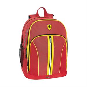 SCUDERIA FERRARI ORGANISED SCHOOL BACKPACK 32X43HX23CM
