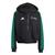 MERCEDES FW DNA FULL ZIP HOODY WOMEN BLACK