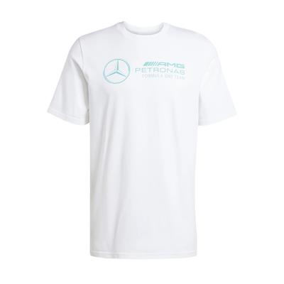 MERCEDES FW MENS DNA GRAPHIC TEE WHITE