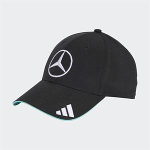 MERCEDES UNISEX TEAM BASEBALL CAP LIGHT BADGE BLACK
