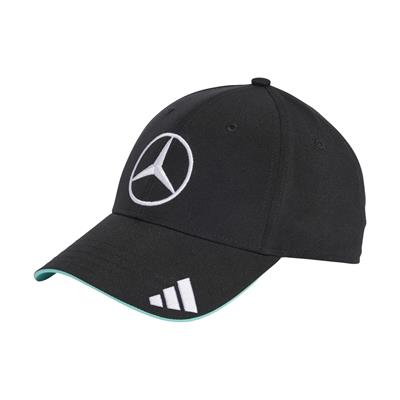 MERCEDES UNISEX TEAM BASEBALL CAP LIGHT BADGE BLACK