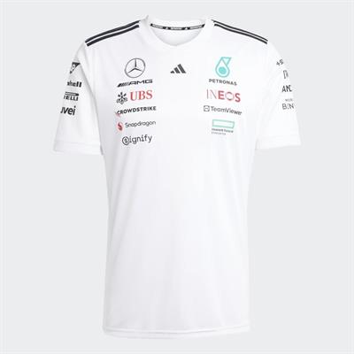 MERCEDES TEAM T-SHRT MENS WHITE