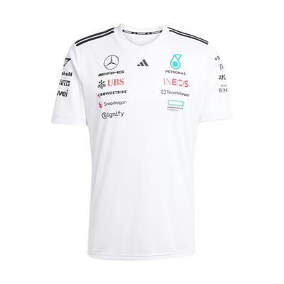 MERCEDES TEAM T-SHRT MENS WHITE
