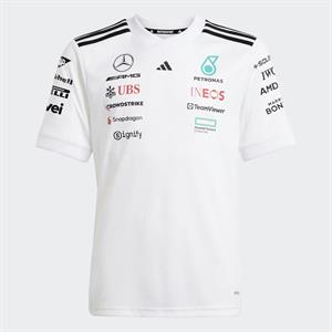MERCEDES TEAM T-SHIRT YOUTH WHITE