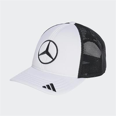 MERCEDES  TEAM TRUCKER CAP WHITE