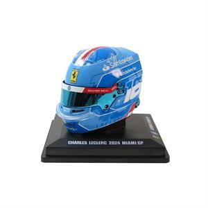 1:5 MINI HELMET LECLERC 2024  MIAMI GP