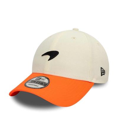 MCLAREN CAP CONTRAST VISOR WHITE