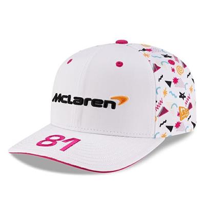 MCLAREN CAP OSCAR PIASTRI MIAMI WHITE