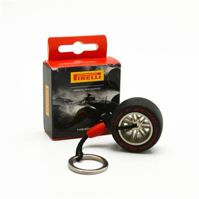 PIRELLI KEYRING  SOFT RED